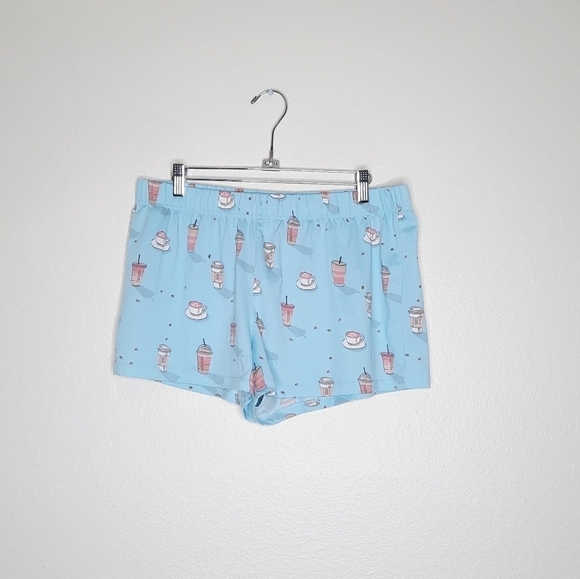 Nite Nite Munki Munki Frappuccino Coffee Lover PJ Set L - Picture 7 of 10